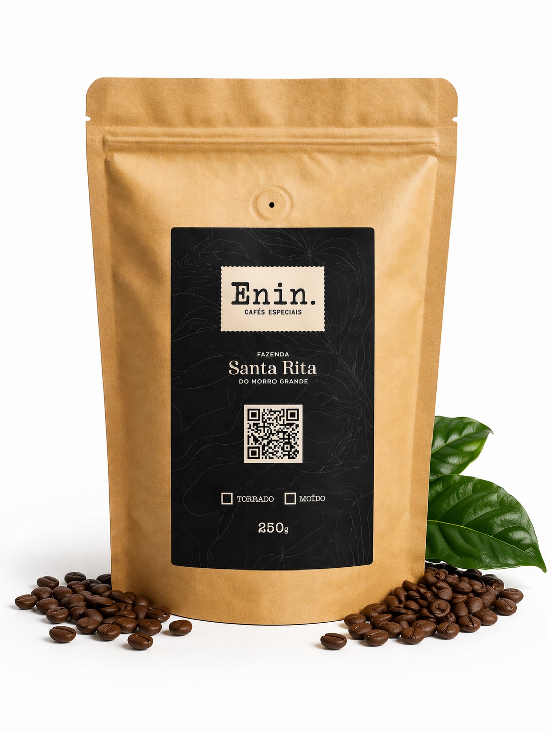 Enin Cafés Especiais — Frente